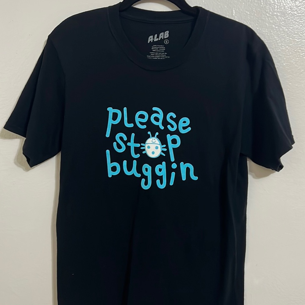 Black and blue Zumiez tee